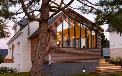 Rénovation et extension bois d’une maison de bord de mer – Pays de la Loire