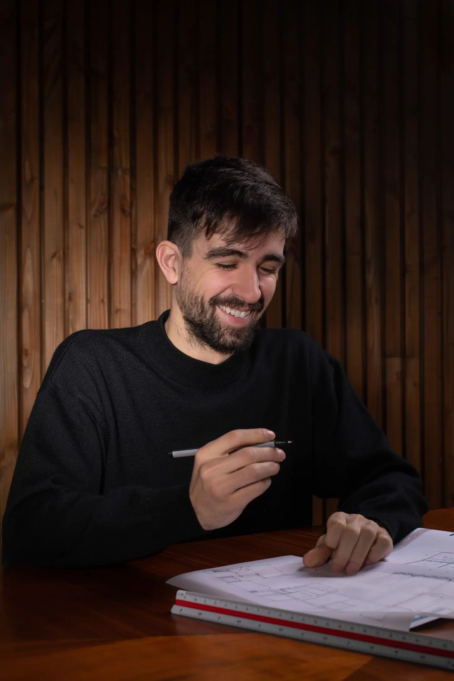 Portrait de Lucas Humeau, architecte à l’Atelier PLD