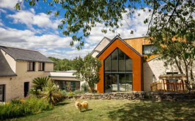 Extension d’une habitation et surélévation d’une annexe à Mûrs-Érigné