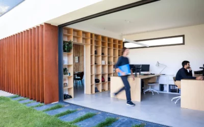 Réhabilitation et extension d’une maison en bureau à Angers