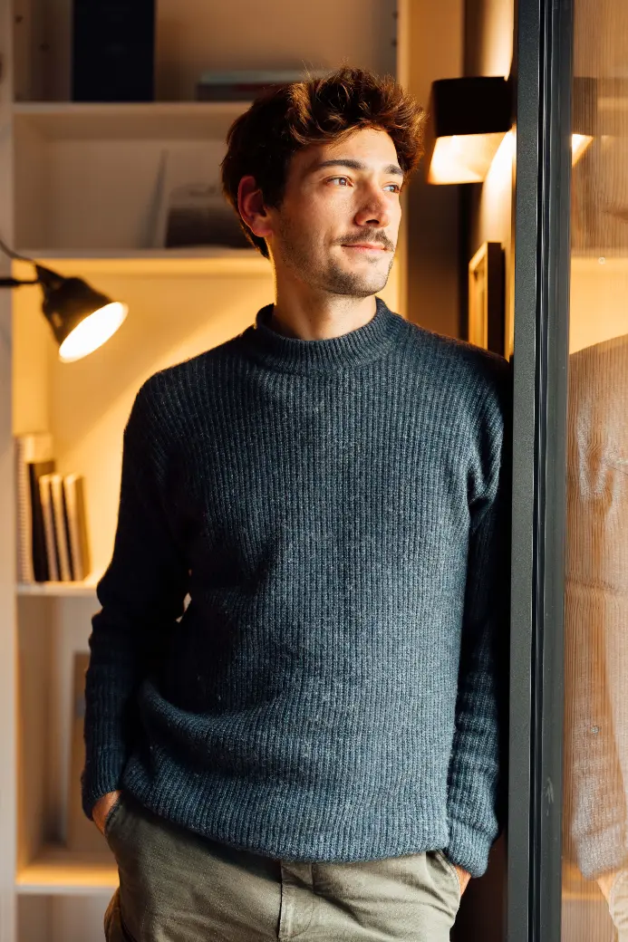 Portrait de Baptiste Chalain, architecte d’intérieur à l’Atelier PLD