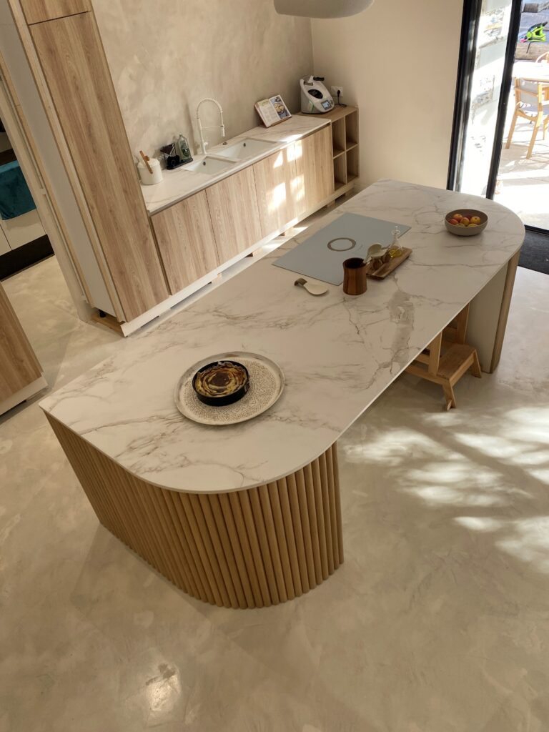 Béton ciré Les Ponts de cé Clemenceau